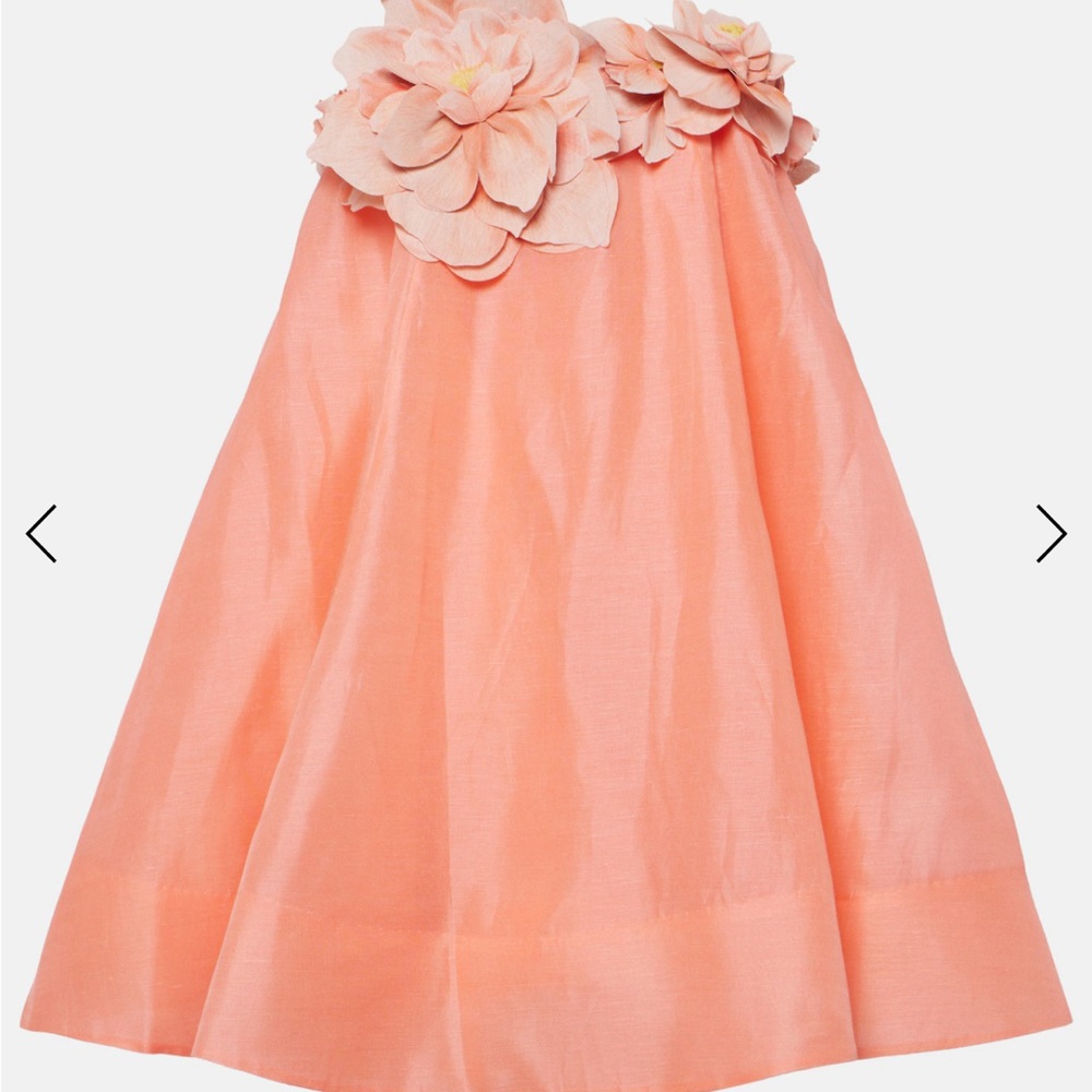 ZIMMERMANN
Natura linen and silk organza minidress - Picture 4 of 8